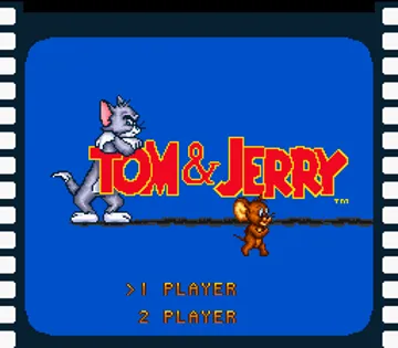 Tom and Jerry (Europe) screen shot title